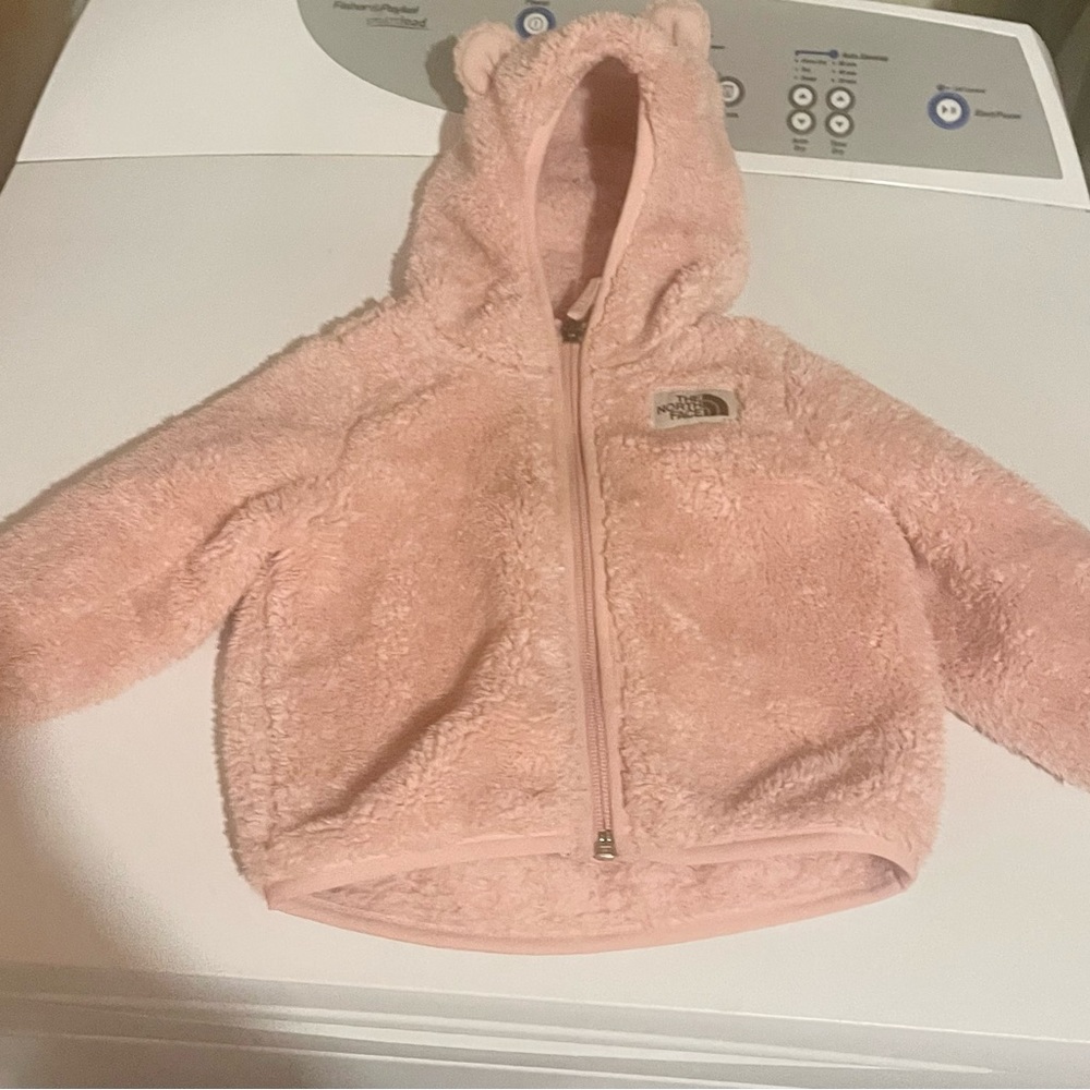 EUC BABY GIRL NORTH FACE FLEECE